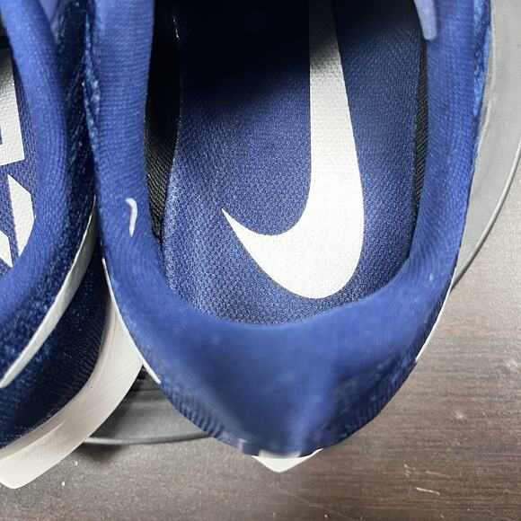 Nike Mens Size 11.5 Air Zoom Pegasus 36 Navy Blue Athletic Lace Up Running Shoes - Picture 6 of 10